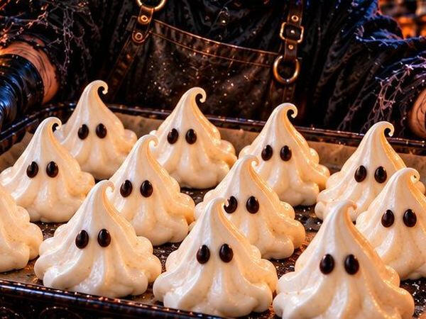 Ghost Meringue Cookies Ghost Meringue Cookies